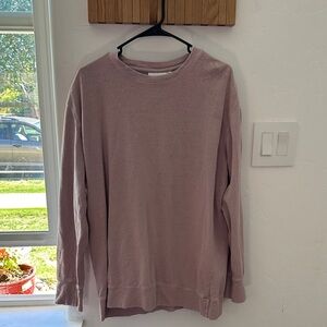 Jungmaven Dusty Pink Crew Neck Sweater